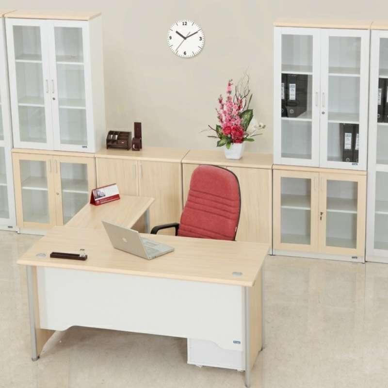 Promo Meja Kerja/Meja Kantor Uno Uod.7066+Meja Samping-Molek_Furniture