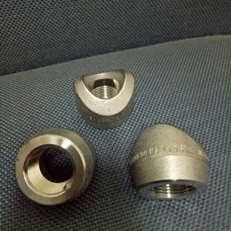 Promo threadolet 1/2 inch ss304 class 3000 Diskon 23 di Seller Bendeta