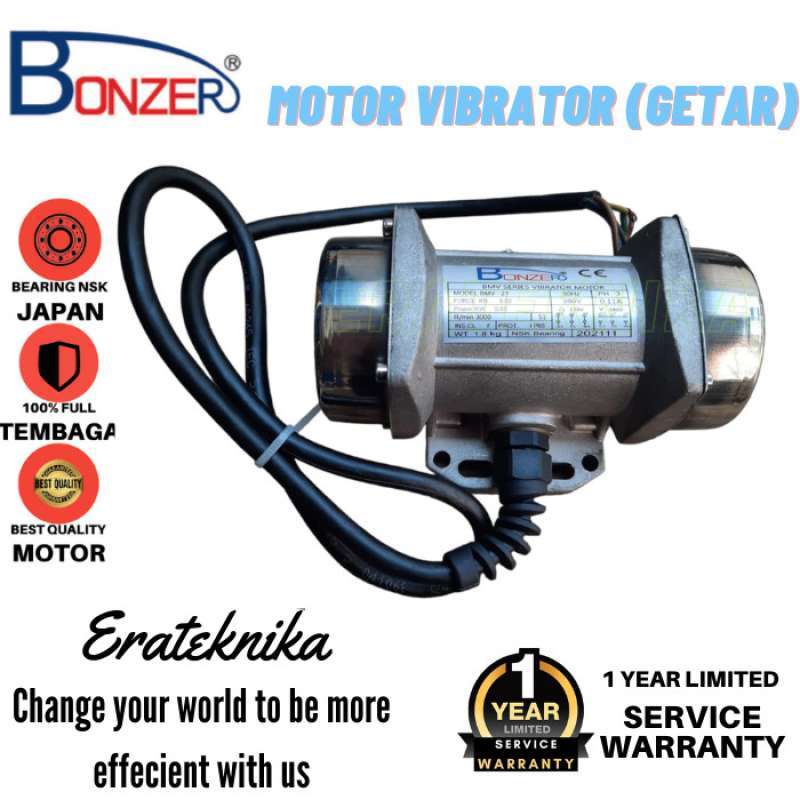 Jual Bonzer Rotary Vibrator Bmv 21 3000rpm 0.03kw 3 Phase 2 Pole 220v ...