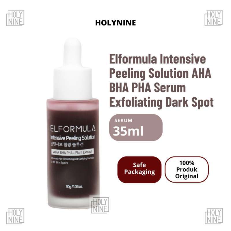 Promo holynine Elformula Intensive Peeling Solution Aha Bha Pha Serum ...