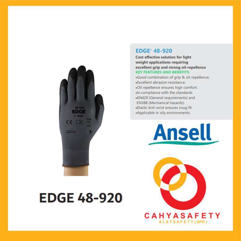 Edge 48-920 Handschoen - | Uniek in techniek | Technische