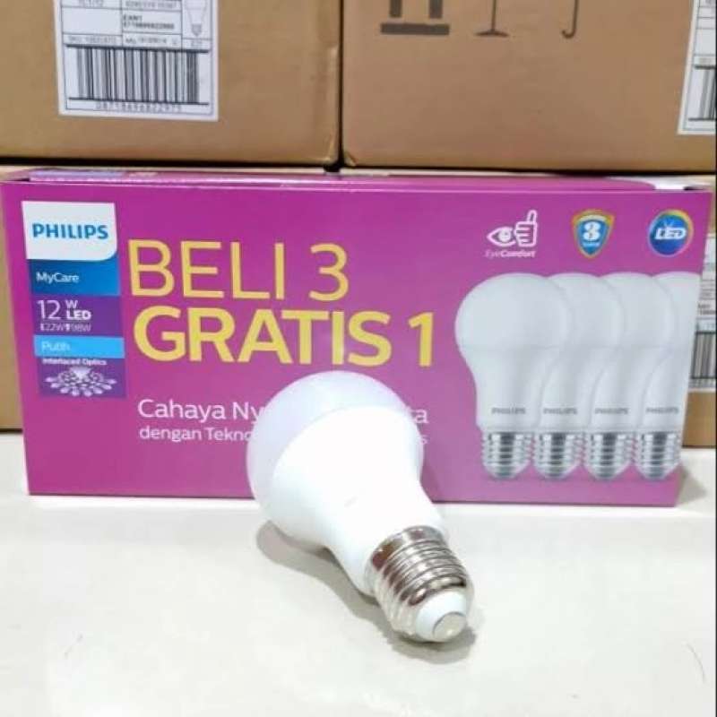 Promo lampu philips led 12 watt beli 3 gratis 1 Diskon 23% di Seller Promo lampu philips led 12 watt beli 3 gratis 1 Diskon 23% di Seller