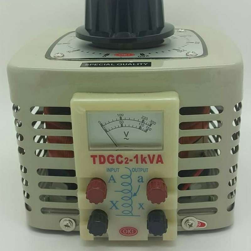 Promo Adjustable AC Voltage Regulator 1000 Watt 0-25V AC - Slide ...