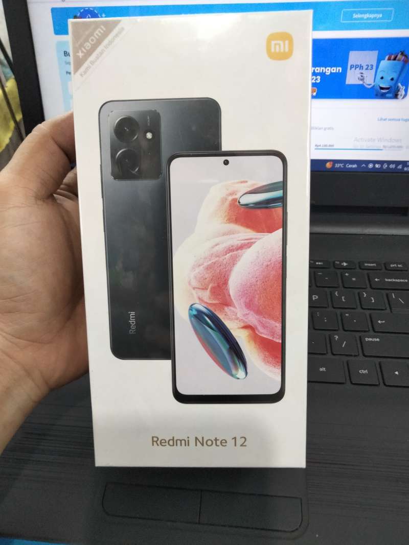 Jual Xiaomi redmi note 12 6/128GB NO repack di Seller Android Online ...