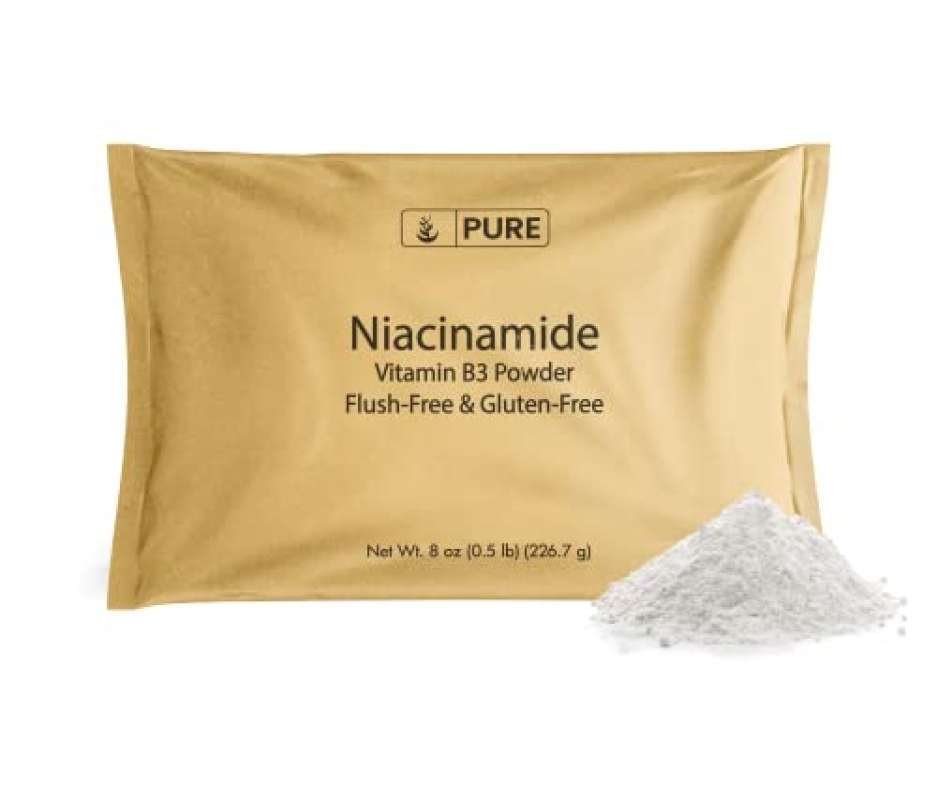 Promo Pure Original Ingredients Niacinamide (8oz) Flush-Free Vitamin B3 ...