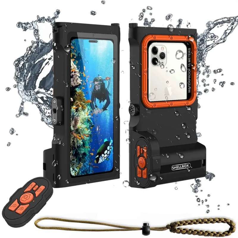 Jual DIVING WATERPROOF CASE IPHONE 15 PRO CASING IPHONE 15 PRO MAX di