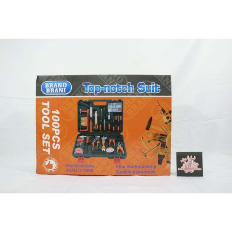 Promo Tool Kit Set MOD A 102 PC Hammer Type Merek JLD Tools TOOLSET