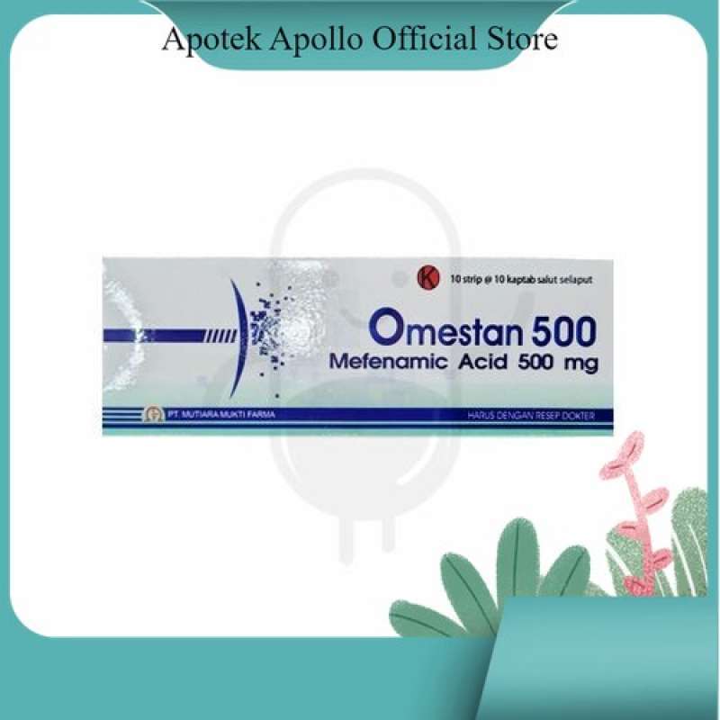 Jual OMESTAN 500 MG BOX 100 KAPLET di Seller Apotek Apollo Official