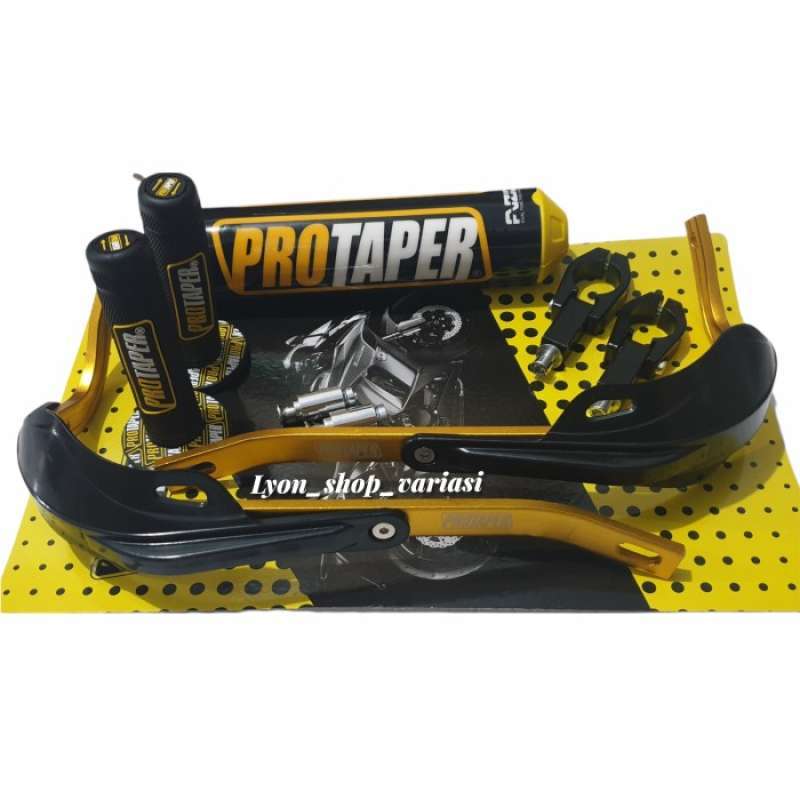 Promo Paket Handguard taper Busa Palang Stang Grip taper KLX Diskon 23