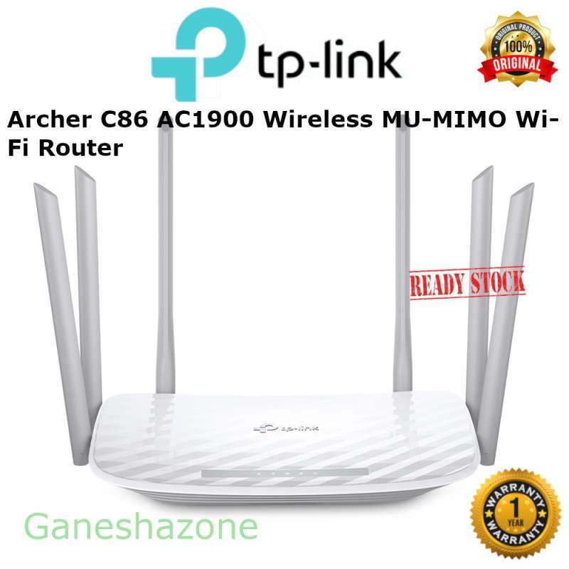 C86 Router Jual TP-Link Archer C86 AC1900 Wireless MU-MIMO Wi-Fi Router di Seller ...