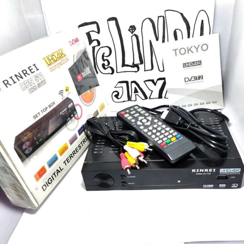 Promo Set Top Box Stb Dvbt2 Rinrei Sni Plus Hdmi (sudah Di Setting