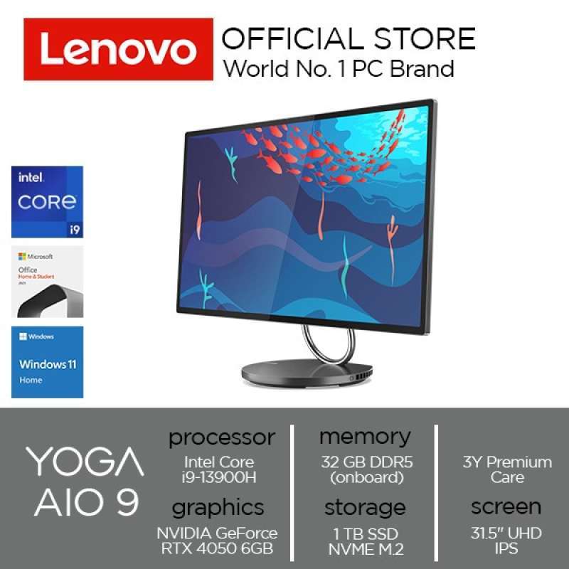 Jual Lenovo Yoga Aio 9 32irh8 2lid Intel Core I913900h 32gb 1tb Ssd