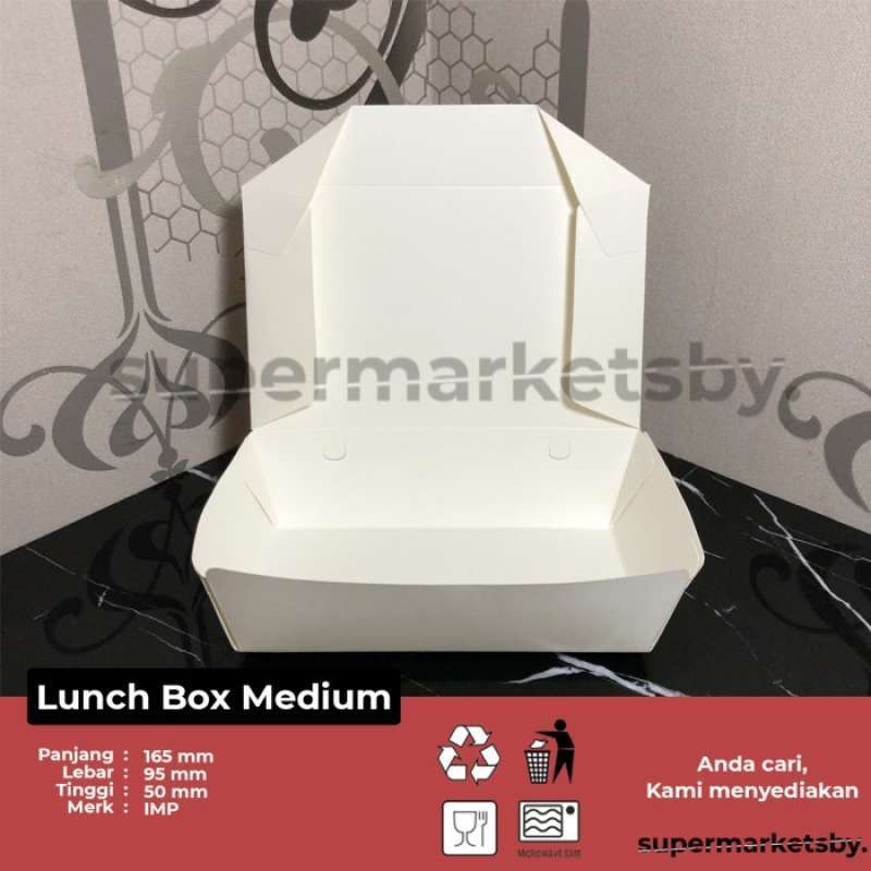 Jual Paper Lunch Box Medium Koppu - Kotak Makan Medium Koppu Di Seller ...