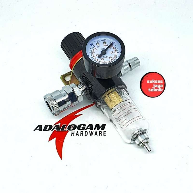 Jual PNP Single Air Filter Regulator 1/4 Inch - Filter Udara Kompresor ...