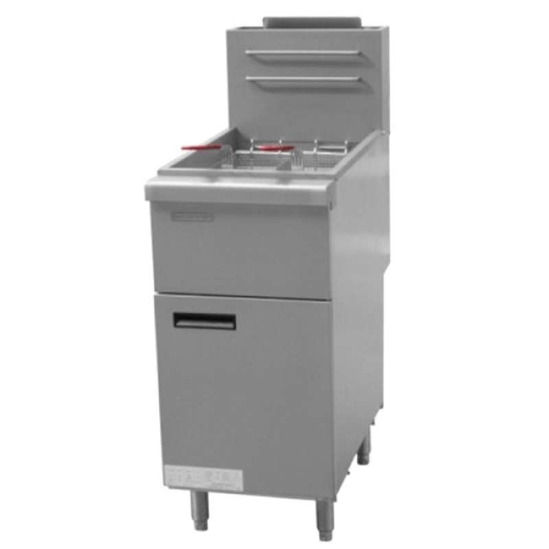 Jual Crown Fgf400 Deep Fryer Crown Standing Gas Fgf400 Thermostart di