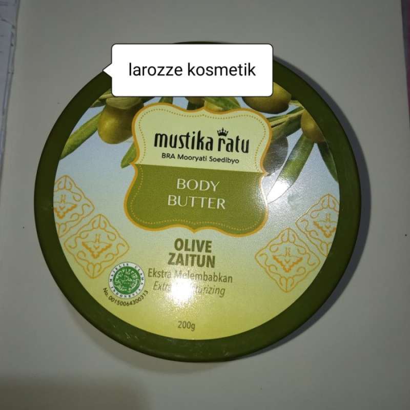Jual MUSTIKA RATU BODY BUTTER OLIVE ZAITUN 200 GR di Seller Hiza tore