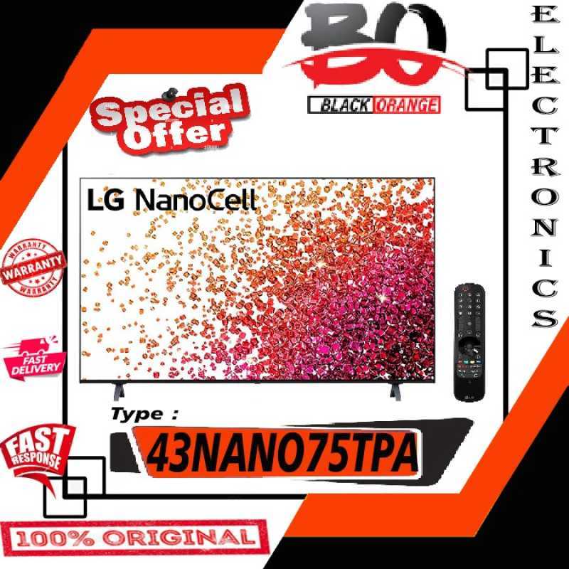 Jual Lg Led 43 Inch Nano Cell Smart Tv 4k 43nano75tpa 43nano75 43nano ...