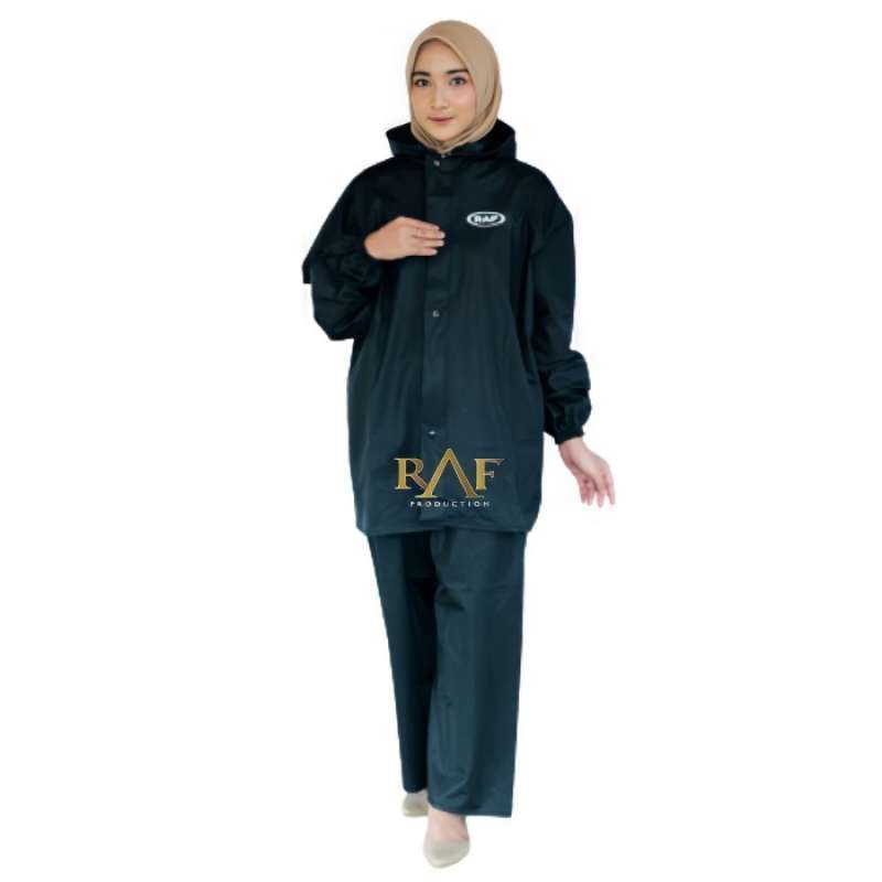 Jual Jas Hujan Motor Terbaik By Raf Bahan Pvc Tebal Kuat Anti Rembes
