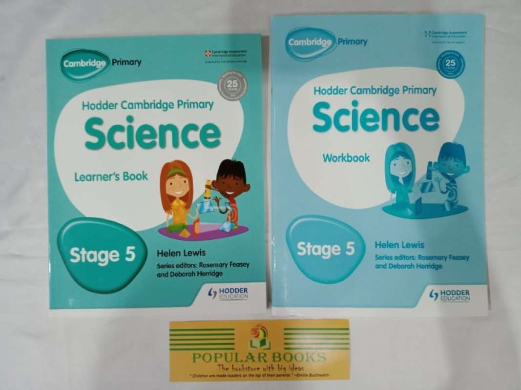 Promo Hodder Cambridge Primary Science Stage 5 (set) Diskon 23% Di