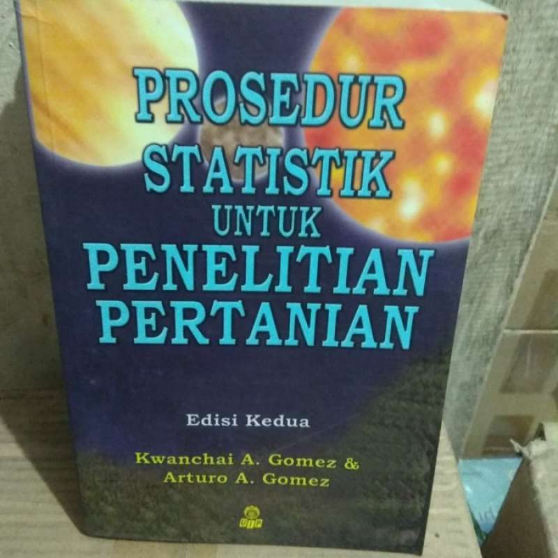 Promo Prosedur Statistik Untuk Penelitian Pertanian Diskon 23 Di