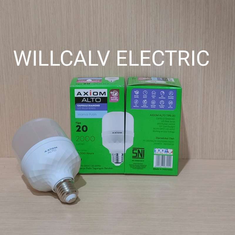 Promo Paket 10 Pc Lampu Led Axiom Alto 20W T Bulb E27 Cahaya Putih ...