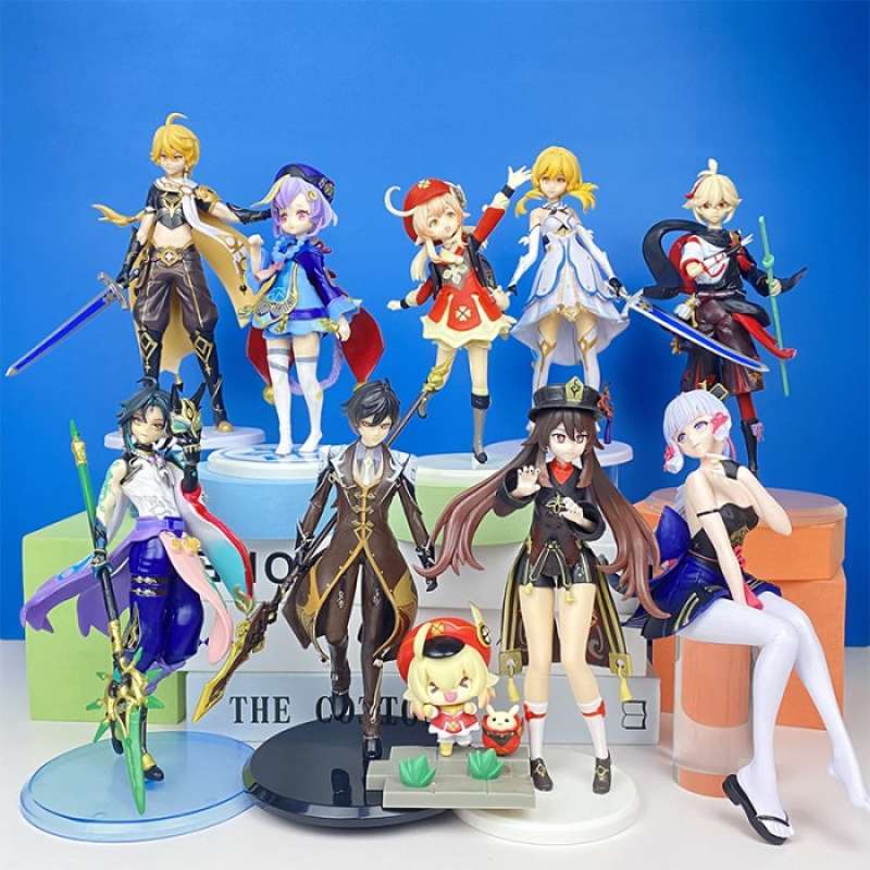 Anime Figur ZhongLi (Genshin Impact) Aus PVC – Stehende Oder Sitzende Action-Figur Als Dekoration Oder Sammlerstück