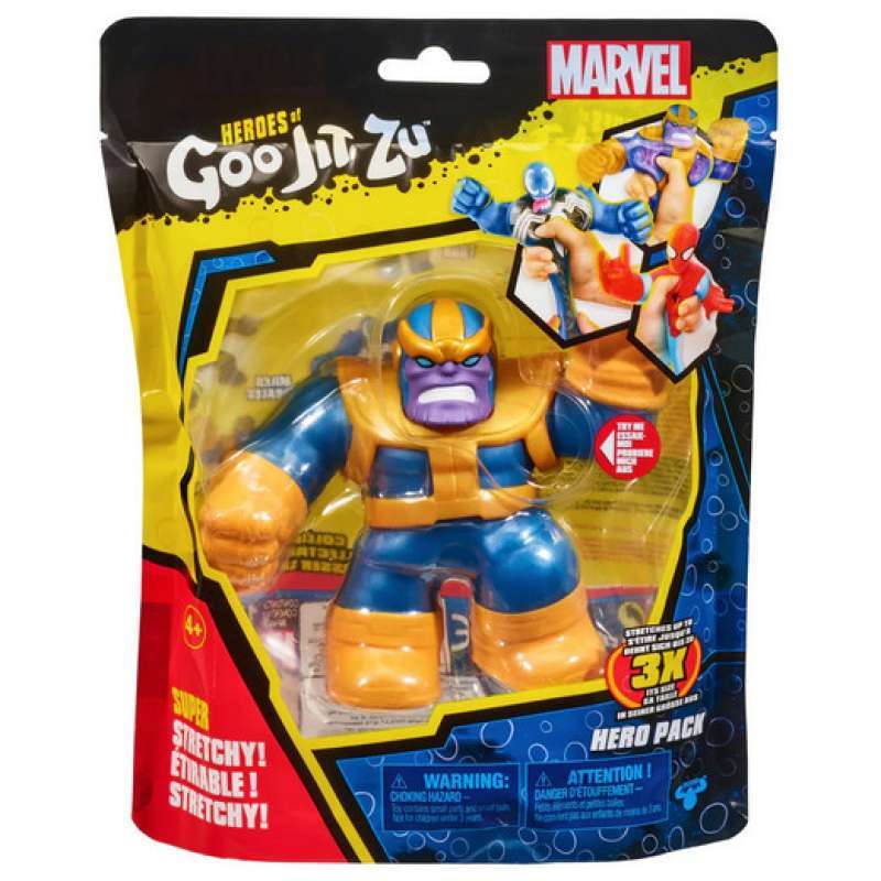 Capitán América Sam Wilson Goo Jit Zu Heroes Marvel Squishy