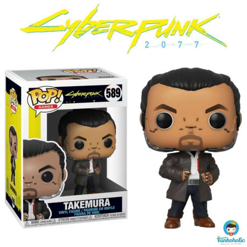 Funko Pop! Games: Cyberpunk 2077 - Takemura, Multicolor