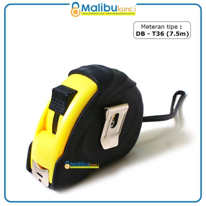 Promo DBT36 meteran 7.5M / measuring tape / alat ukur / penggaris