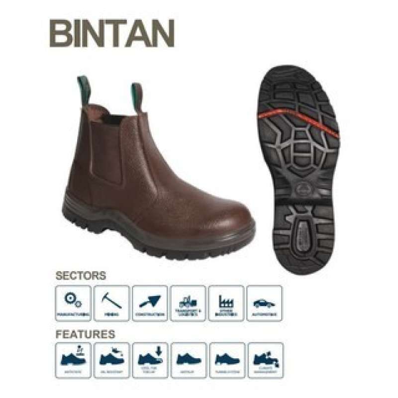 Promo Sepatu Bata Industrial BINTAN / Boot tanpa tali Diskon 23 di