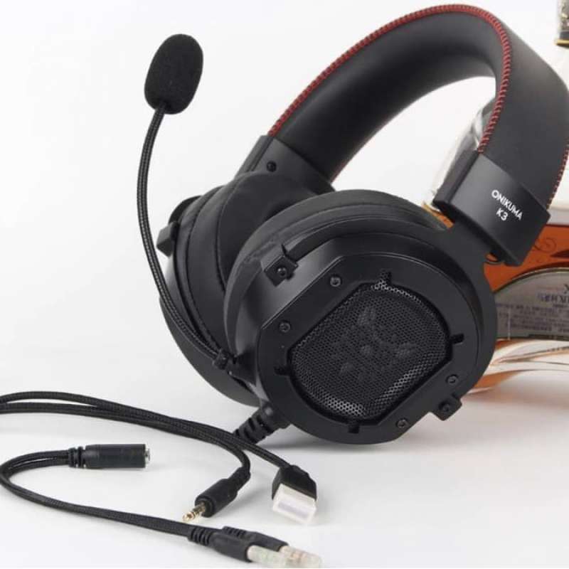 Promo Headset Gaming Onikuma K3 RGB 4D Sound Bass Diskon 23 di