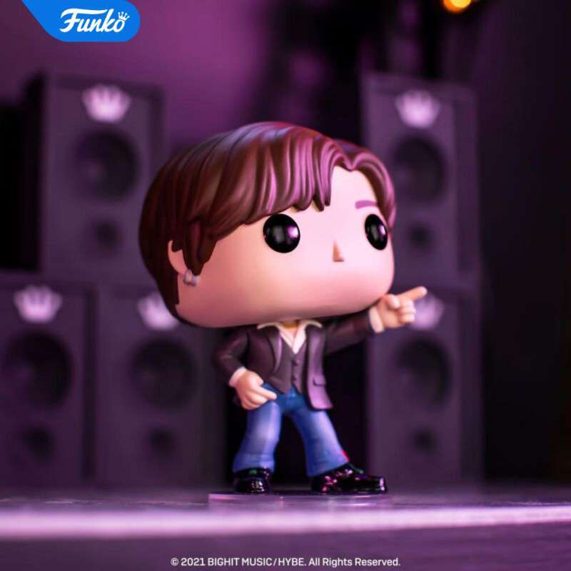 Funko Pop! Keychain: BTS – Dynamite – Suga – Offizieller Vinyl-Schlüsselanhänger, Ca. 5 Cm