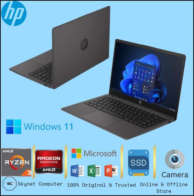 Jual hp 245 g10 amd ryzen 3 7320u ram8gb ssd1tb 14hd amd radeon windows