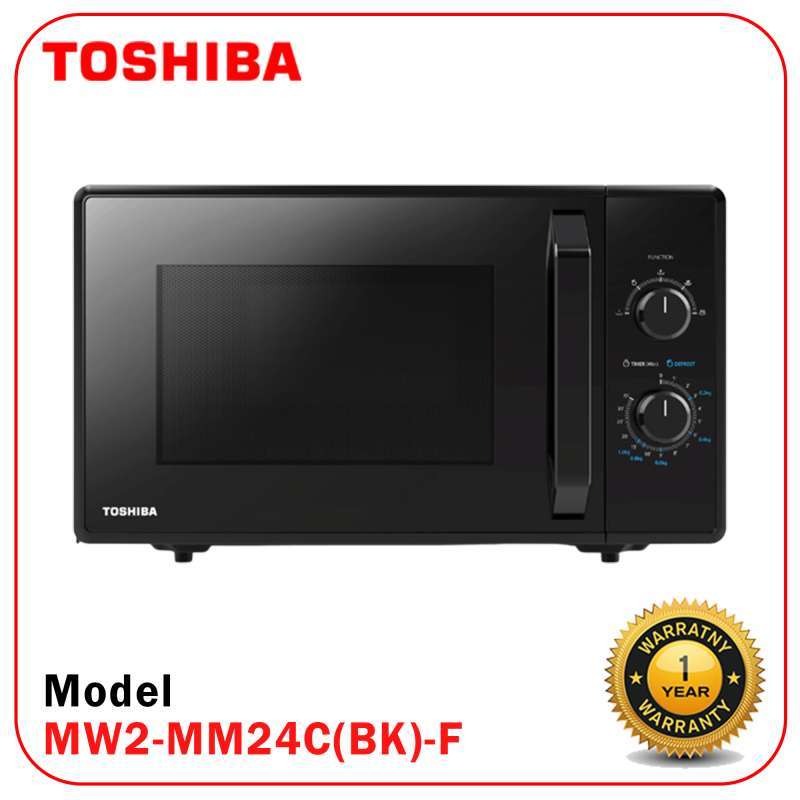 Toshiba Microwave MW2-MM24C(BK)-F Low Watt 450W Kapasitas 24L