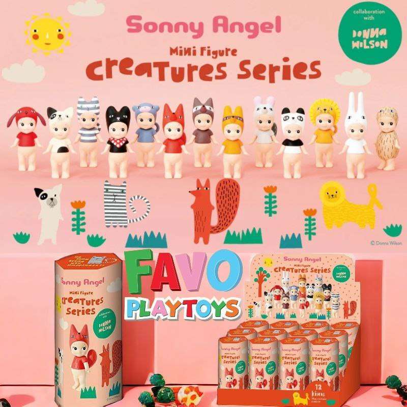 Promo Sonny Angel X Donna Wilson Creatures Series Full Set 12 Pcs Mini Figure Diskon 5 Di