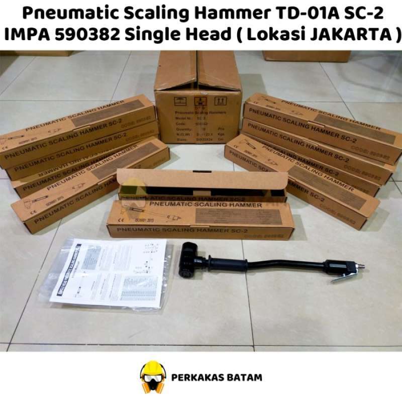 Scaling hammer top pneumatic single