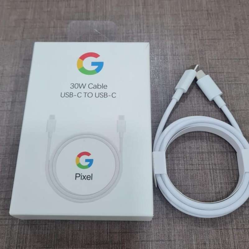 kabel cas fast quick charger charging google pixel xl c to c ori - Main Image