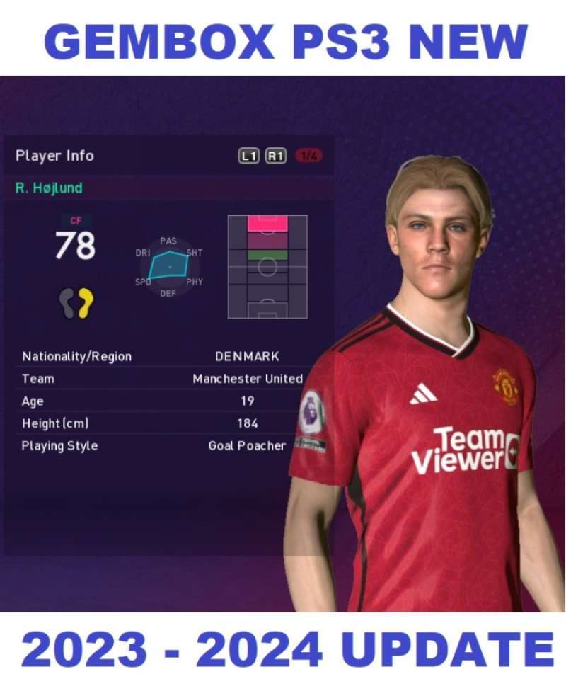 PES 2021 GEMBOX PATCH MOD 2018 PS3 FINAL TRANSFER 13 FEBRUARI 2021 MARKMARKET