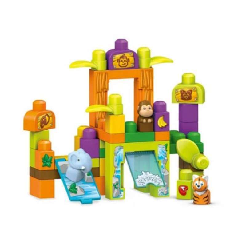 Promo Megabloks Mega Bloks Safari Friends Zoo Blocks Ffg42 Diskon 50% ...