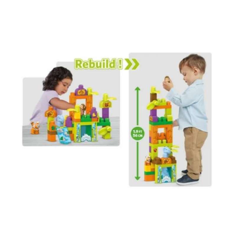 Promo Megabloks Mega Bloks Safari Friends Zoo Blocks Ffg42 Diskon 50% ...