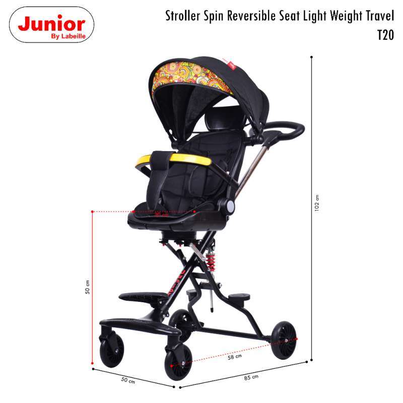 Stroller untuk anak online berat 30 kg