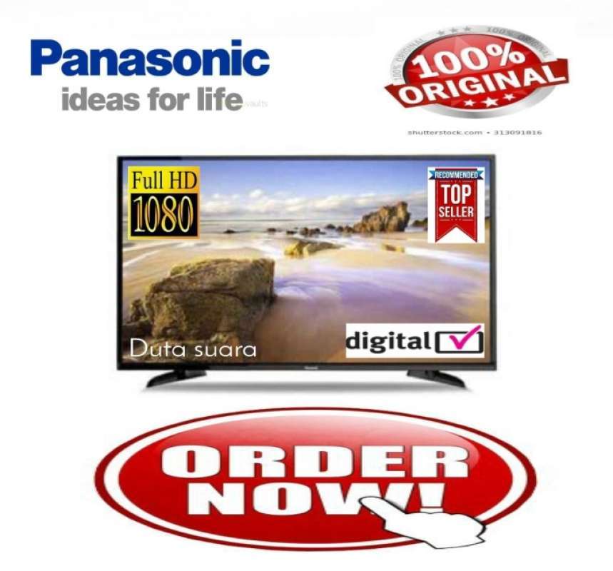 Promo Tv Led 43 Inch Th-43E306 Digital Tv Dvbt2 Full Hd Ips Led Terbaru ...