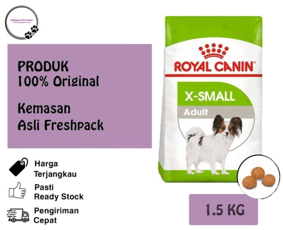Promo Royal Canin Xsmall Adult 1.5 Kg Promo Price Diskon 23 di