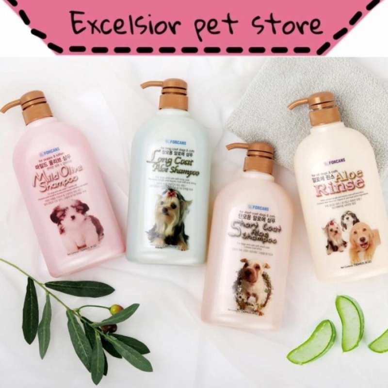 Promo Forbis Long Coat Aloe Dog Shampoo 750 Ml Diskon 23 di