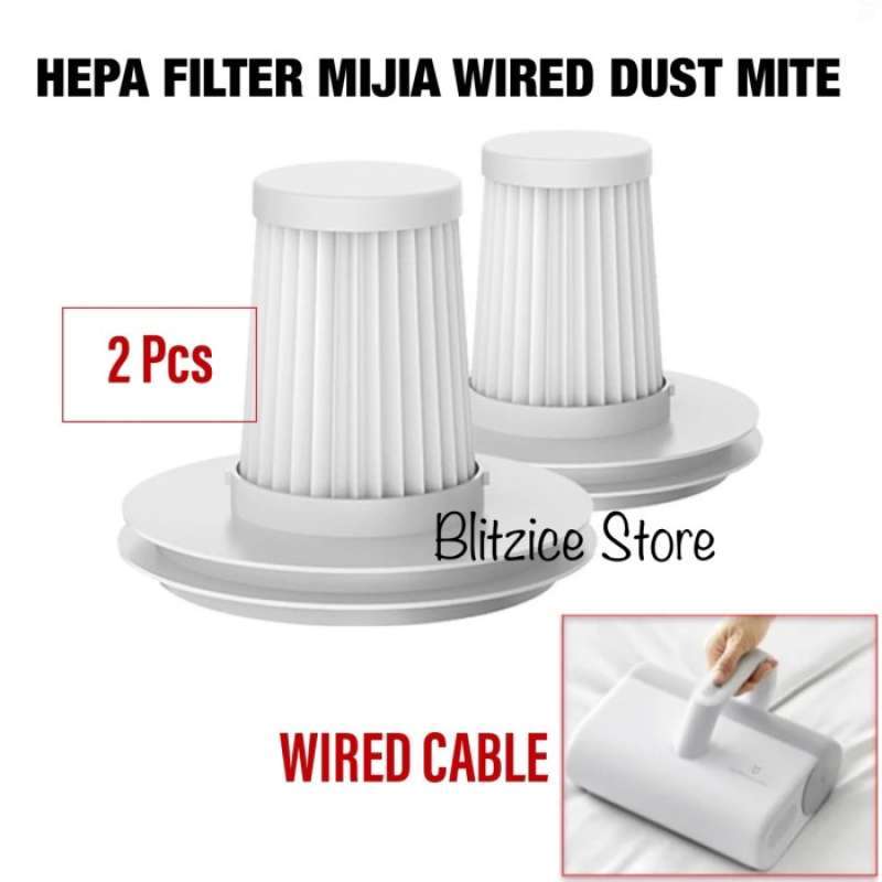 Promo Hepa Filter Mijia Dust Mite Wired Wireless Uv Vacuum Cleaner Baru