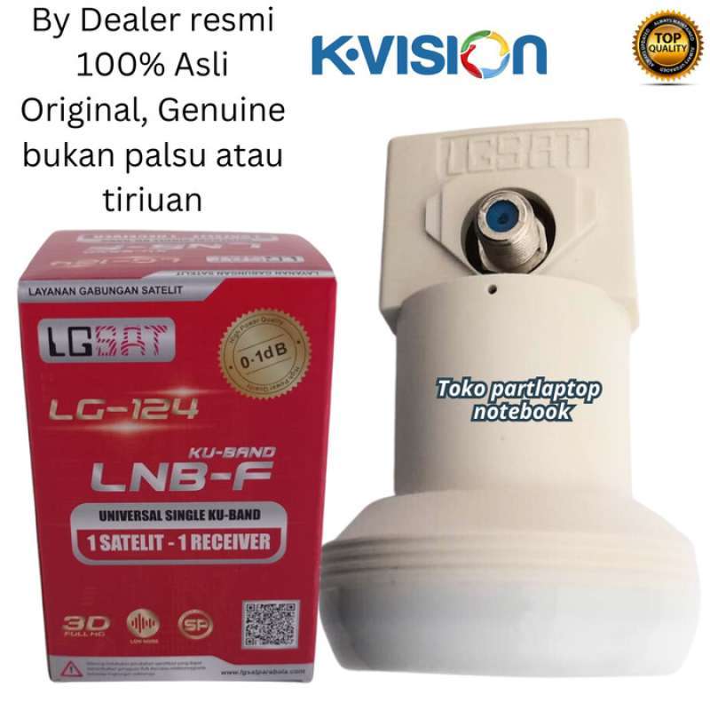 Promo Antena Decoder Receiver Dish KVision Parabola Mini New Baru