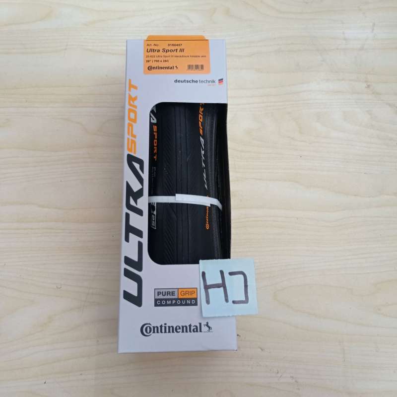 Ban Luar Tire Ultra Sport lll 700x25c Continental Pure Grip Compound  Ultrasport 700 x 25c