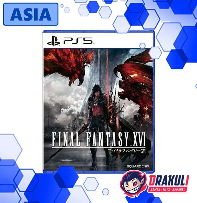 Final Fantasy XVI PS5 – Version Japonaise Multilingue – Occasion Bon état – Square Enix