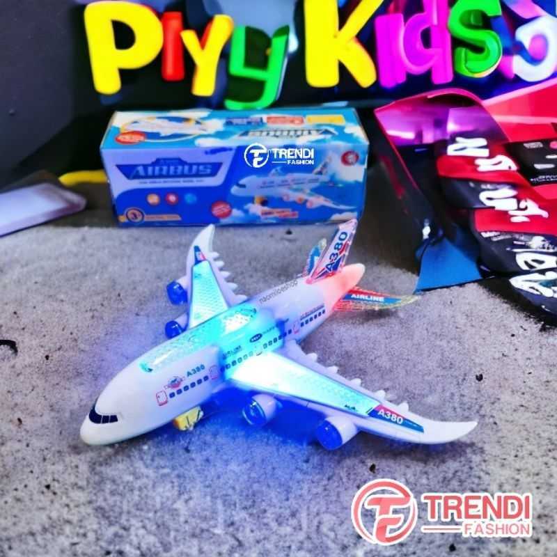 Mainan Pesawat Airbus A380 Bump Go SNI Mainan Pesawat - Main Image