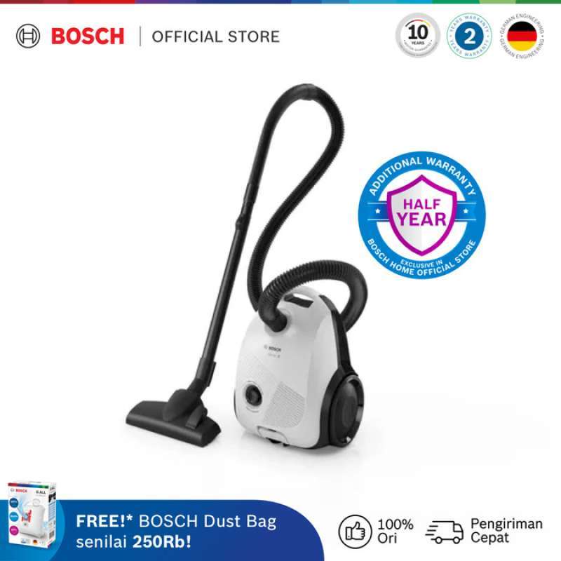 Promo Bosch Bgls2Lw1 Bagged Vacuum Cleaner Serie 2 Diskon 23 di Seller